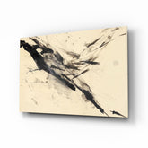 Abstract Glass Wall Art.